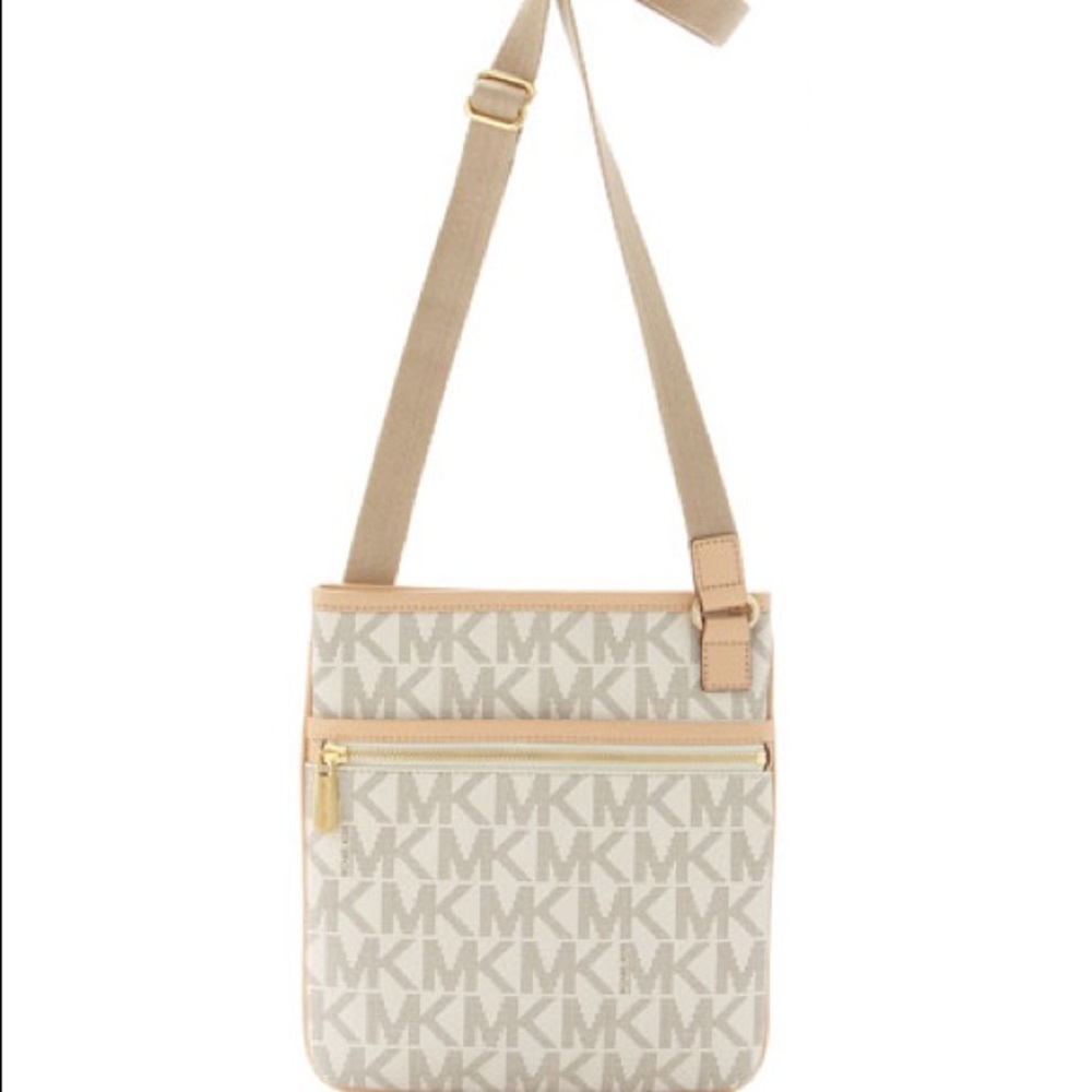 Michael Kors Crossbody Bag Vanilla - Picture 2 of 8